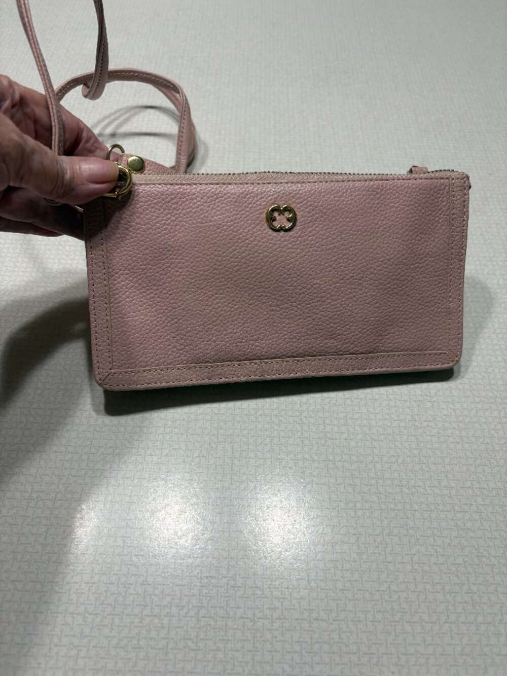 GUC with tags Small Pink Leather Emma Fox Crossbody